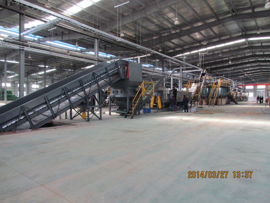 calidad  100kw Wannan Motor Plastic Bottle Recycling Machines fábrica