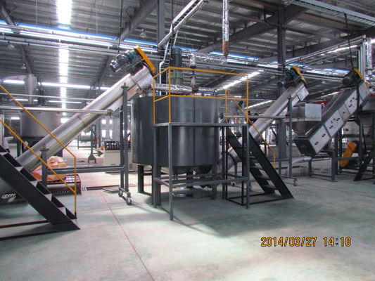 botella plástica del motor de 100kw Wannan que recicla las máquinas