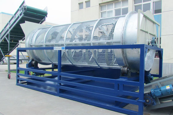 línea de reciclaje plástica de la máquina de la película de 380V 50HZ PP PE