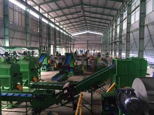 máquina de reciclaje plástica de Polystar de la basura de 2000kg/H 380V