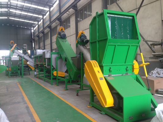 botellas del HDPE 300kg/h, 500kg/h, 1000kg/h que machacan y lavadora