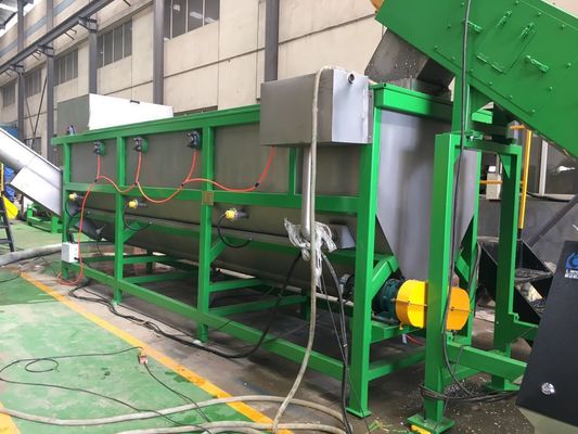 botellas del HDPE 300kg/h, 500kg/h, 1000kg/h que machacan y lavadora