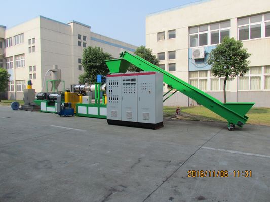 máquina de granulación plástica plástica de la máquina 1000kg/H de la granulación de la película 3Phase
