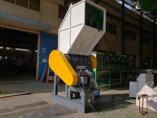 12pcs máquina plástica giratoria de la trituradora de la cuchilla 55kw