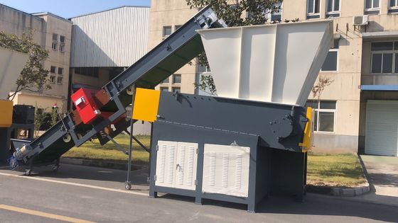 Máquina de la trituradora del eje del sistema 400kg/H 380V del PLC sola