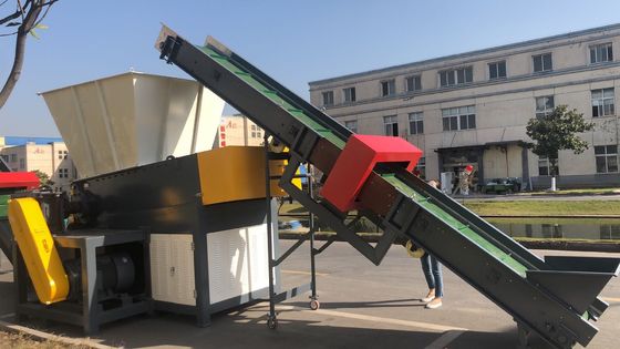 La fase 3 tejida empaqueta la sola máquina de la trituradora del eje