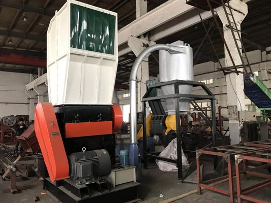 Máquina plástica giratoria de la trituradora 90kw de las cuchillas 550m m de V