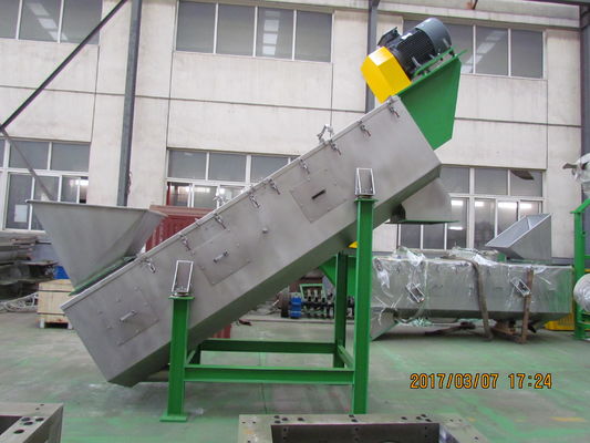Máquina de reciclaje plástica de SS304 37kw para las películas del PE PP