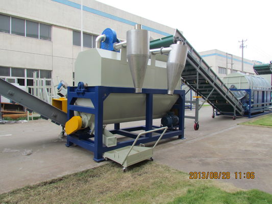 Ldpe 3000kg/Hr que cubre con pajote la arena de la máquina de la película/el removedor de reciclaje plásticos de la hierba