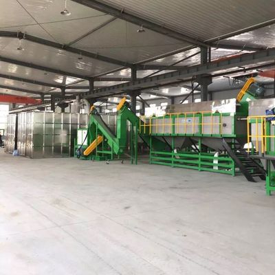 Botella plástica de la película del Ldpe del HDPE que recicla las máquinas