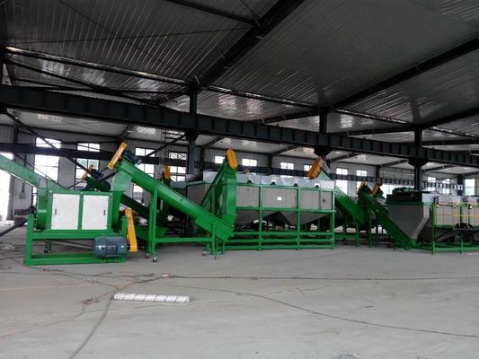 Botella plástica de la película del Ldpe del HDPE que recicla las máquinas