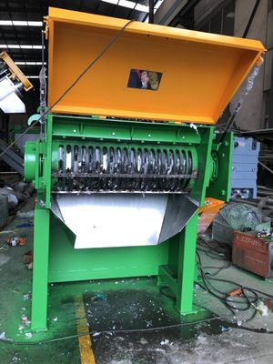 87pcs sola máquina rotatoria de la trituradora del eje de la cuchilla 55kwx2