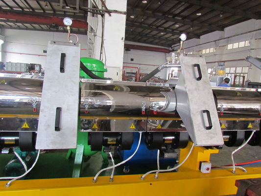 Todos en una línea de granulación plástica de la compactación 800kg/H