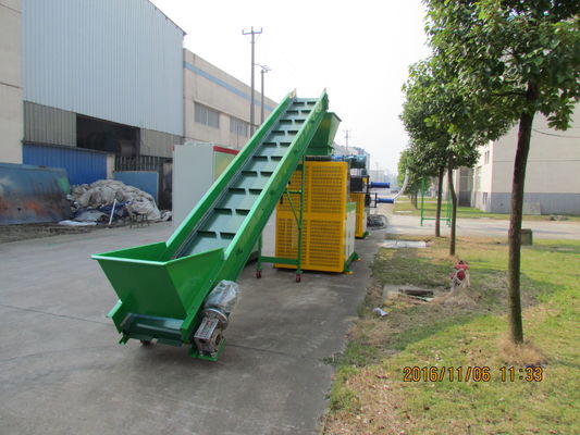 50Hz máquina de granulación plástica, granulador plástico industrial tejido PP
