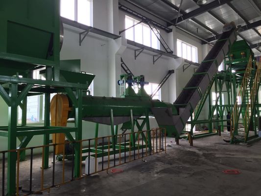 ANIMAL DOMÉSTICO 1000kg/h que recicla la planta de reciclaje de la botella de la máquina/del animal doméstico/la línea del lavado de la escama del animal doméstico