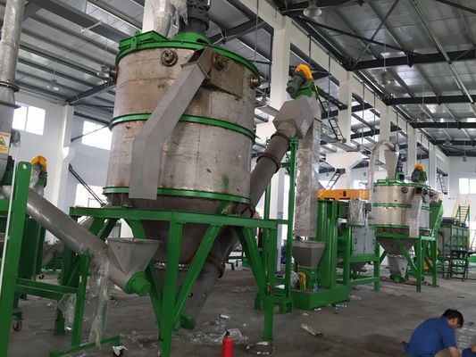 ANIMAL DOMÉSTICO 1000kg/h que recicla la planta de reciclaje de la botella de la máquina/del animal doméstico/la línea del lavado de la escama del animal doméstico