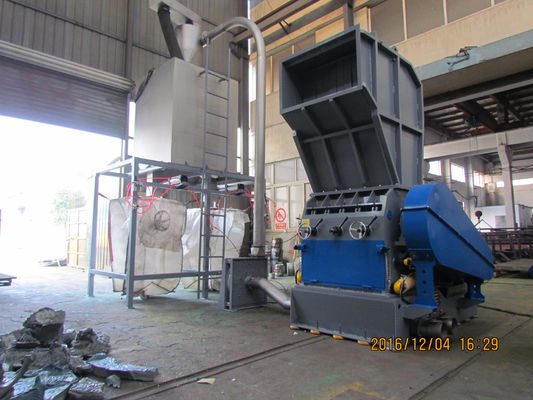 1000kg/h PE amontona la máquina plástica de la trituradora de la sola cuchilla