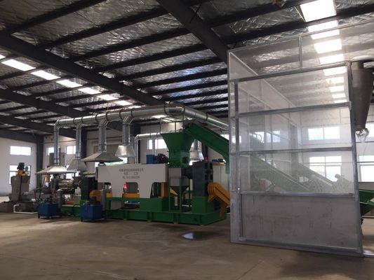 1000kg/h PE filma la máquina de reciclaje de la granulación plástica