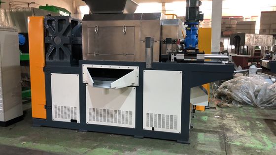 máquina de la granulación del animal doméstico 87rpm, ningún de la máquina del exprimidor de la película 110kw pegada