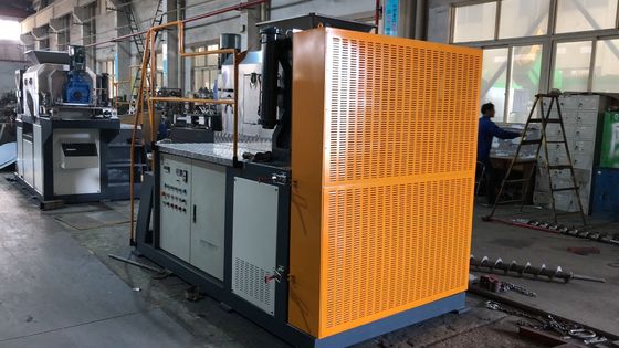 máquina de la granulación del animal doméstico 87rpm, ningún de la máquina del exprimidor de la película 110kw pegada