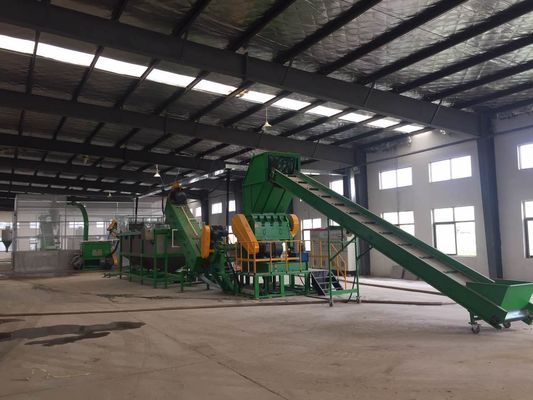 Polipropileno de acero inoxidable 120kw que recicla la máquina