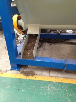 1500kg/H máquina de reciclaje plástica, arena de 1000*4000m m que separa la máquina