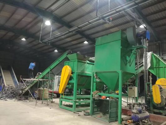Película plástica agrícola de Desanding de la película que recicla la máquina