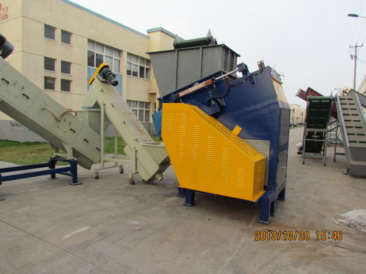Máquina de la trituradora del eje del sistema 400kg/H 380V del PLC sola