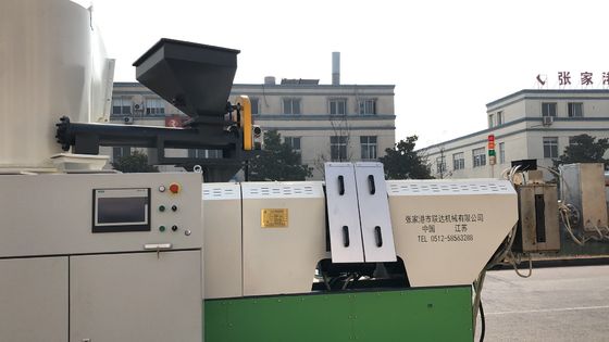 Gránulos del PE PP que hacen la máquina, máquina plástica de la granulación de 198m m