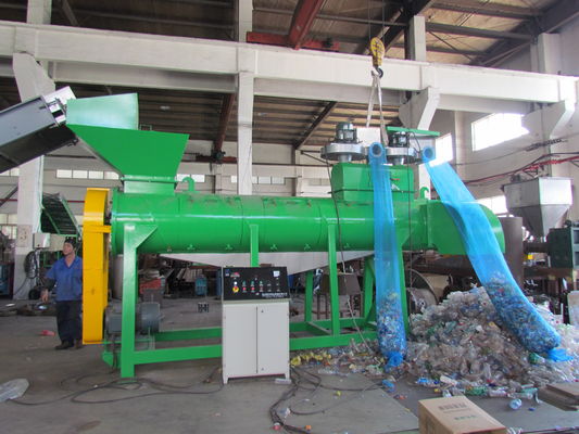etiqueta de reciclaje plástica de la cápsula del ANIMAL DOMÉSTICO de la máquina 2ton/H que quita la máquina