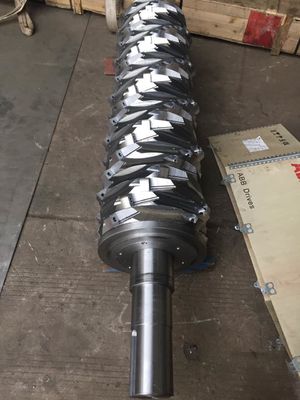 Sola máquina de la trituradora del eje de SKD 11 para los terrones del picosegundo