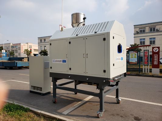 Máquina que sopla de la película plástica del sistema PBAT del PLC del SGS