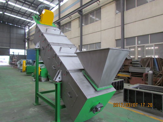 2000kg/H lavadora plástica de la fricción del LDPE LLDPE del HDPE del ANIMAL DOMÉSTICO PE PP