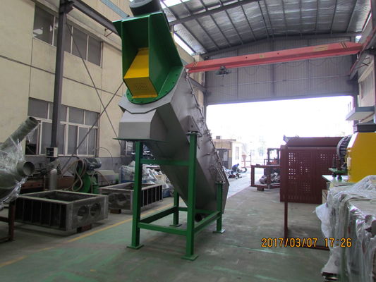 2000kg/H lavadora plástica de la fricción del LDPE LLDPE del HDPE del ANIMAL DOMÉSTICO PE PP