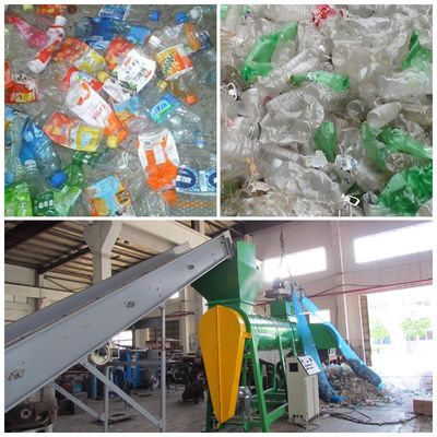 Separador de la etiqueta de la botella de la máquina del removedor de la etiqueta de la botella del ANIMAL DOMÉSTICO/botella del fregado de las botellas del animal doméstico Machine/PET que recicla la máquina